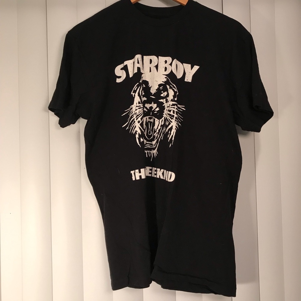 The Weeknd Black tee
